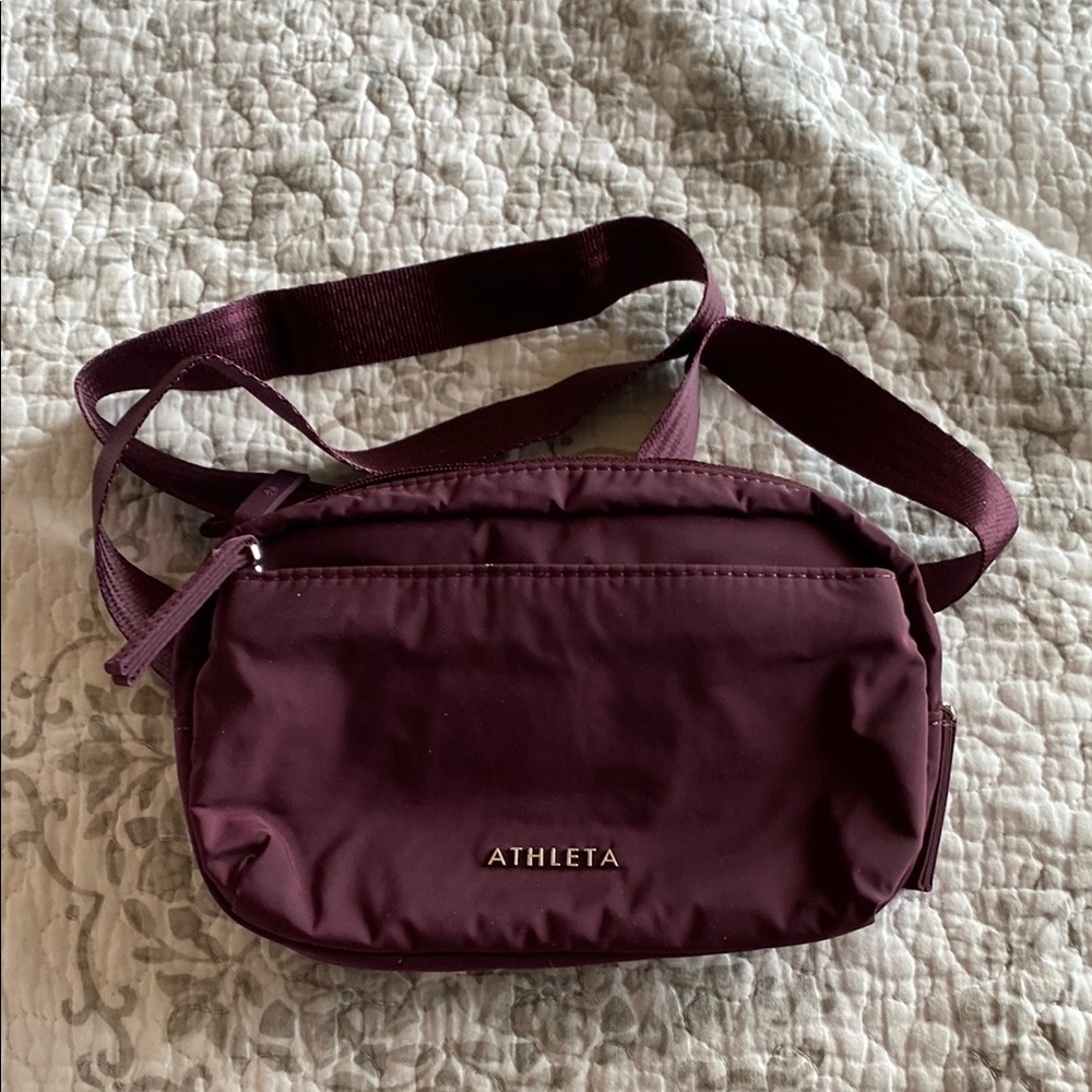 Athleta Merlot Crossbody Belt Bag